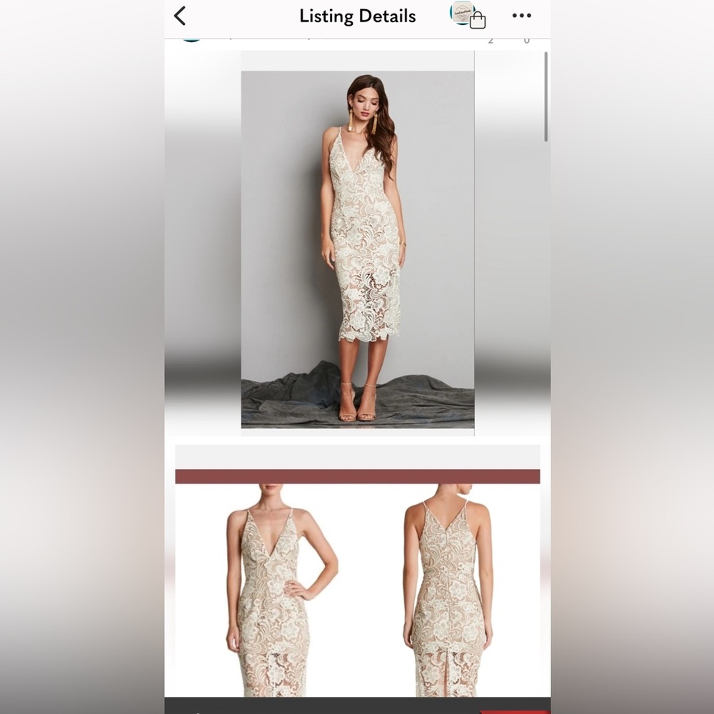 Beautiful dress but doesn’t fit me it perfect for 32/24/34 petite